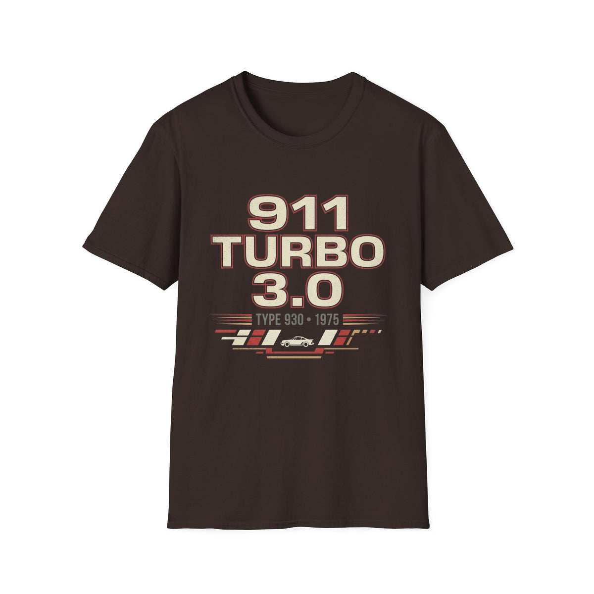 911 Turbo 3.0 T-Shirt — Retro Porsche Racing Graphic Tee