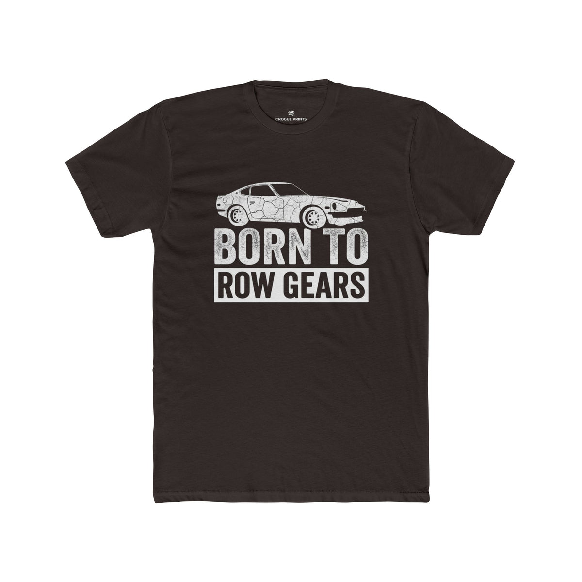 Born to Row Gears" Classic JDM Sports Car T-Shirt
