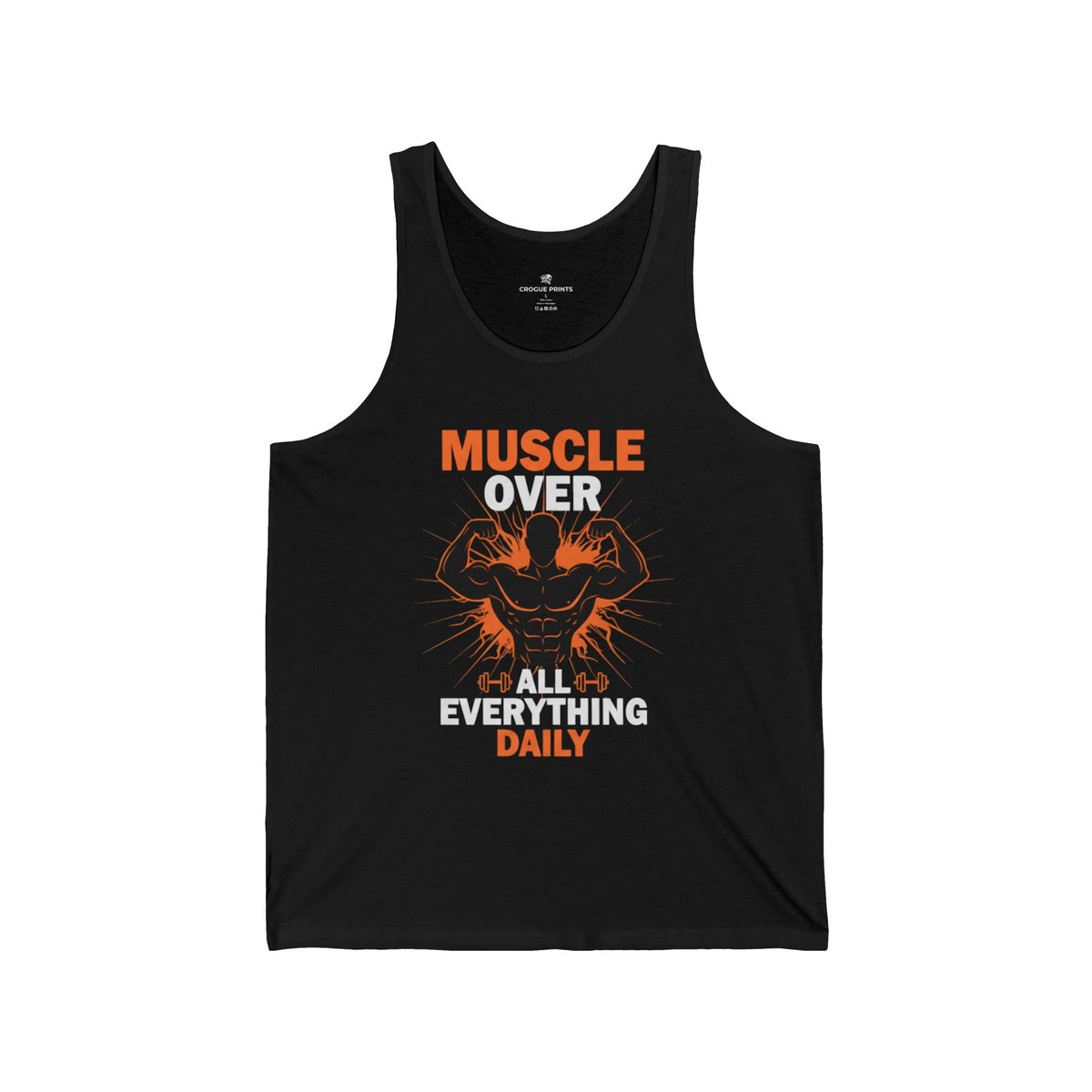 Muscle Over All Everything Daily Tank Top — Gym Motivation Fitness Tank