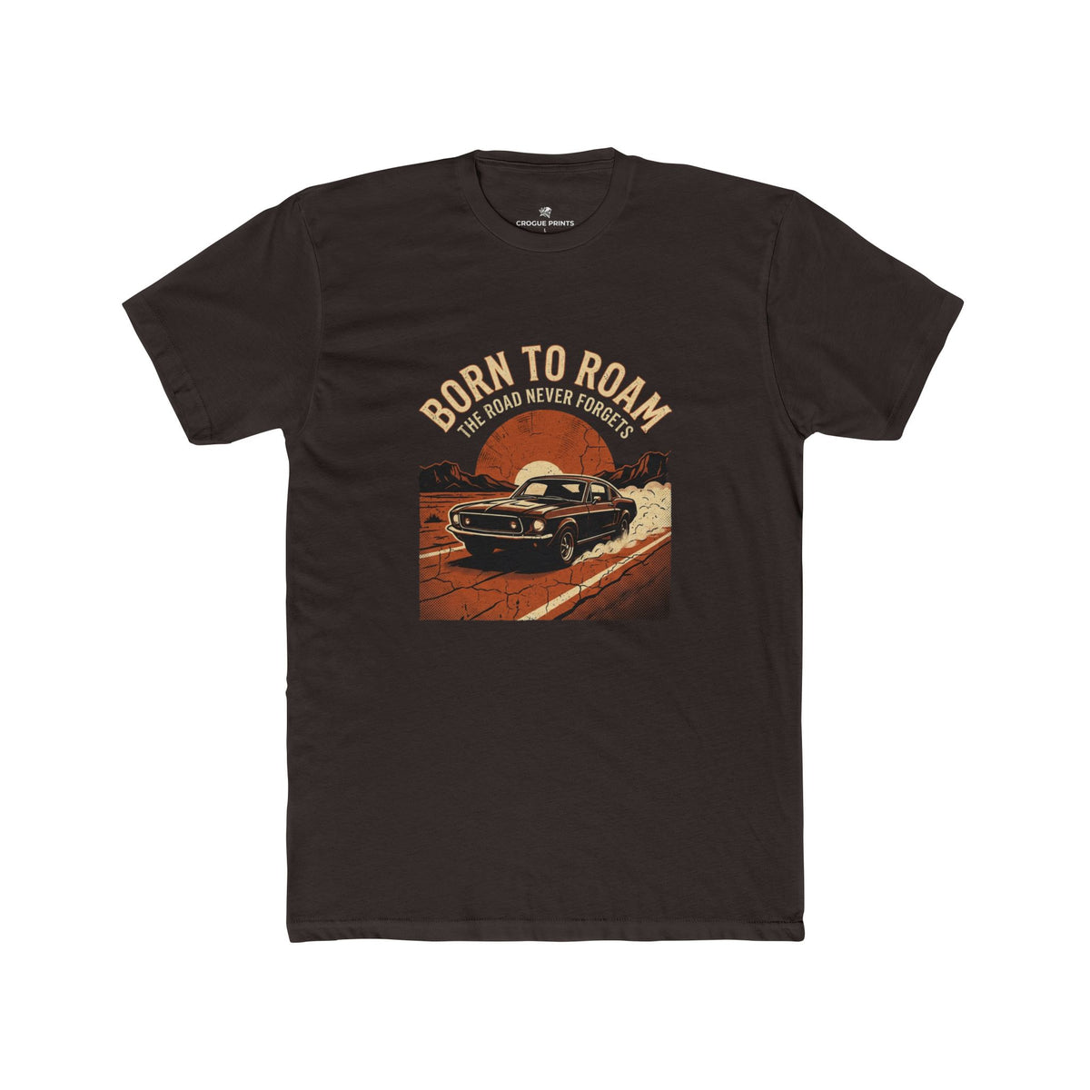 The Road Never Forgets" Muscle Car Shirt