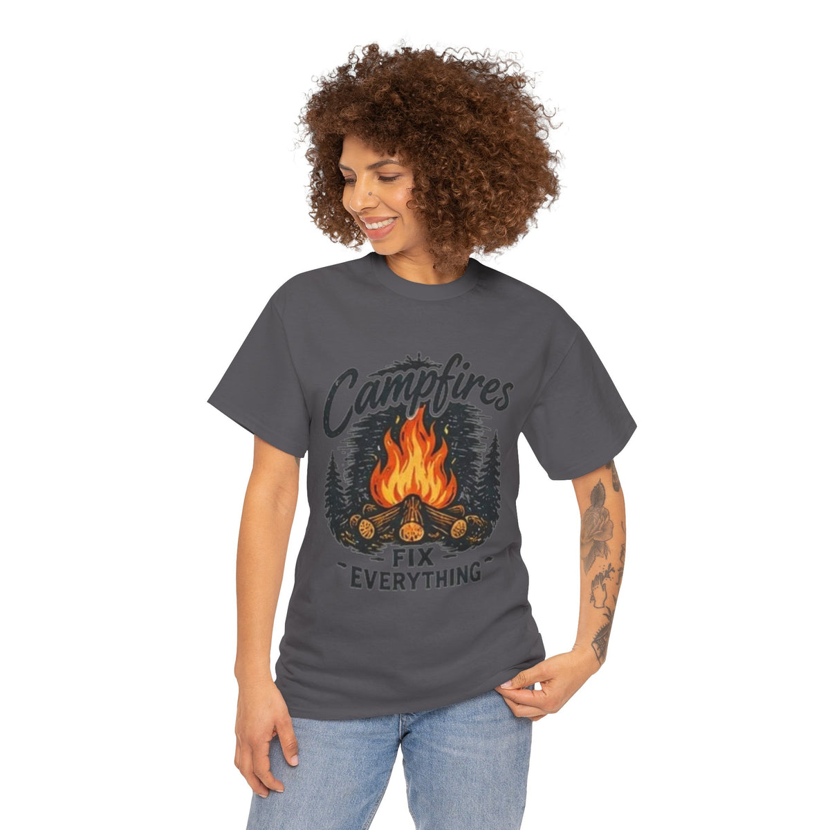 Campfires Fix Everything  Tee