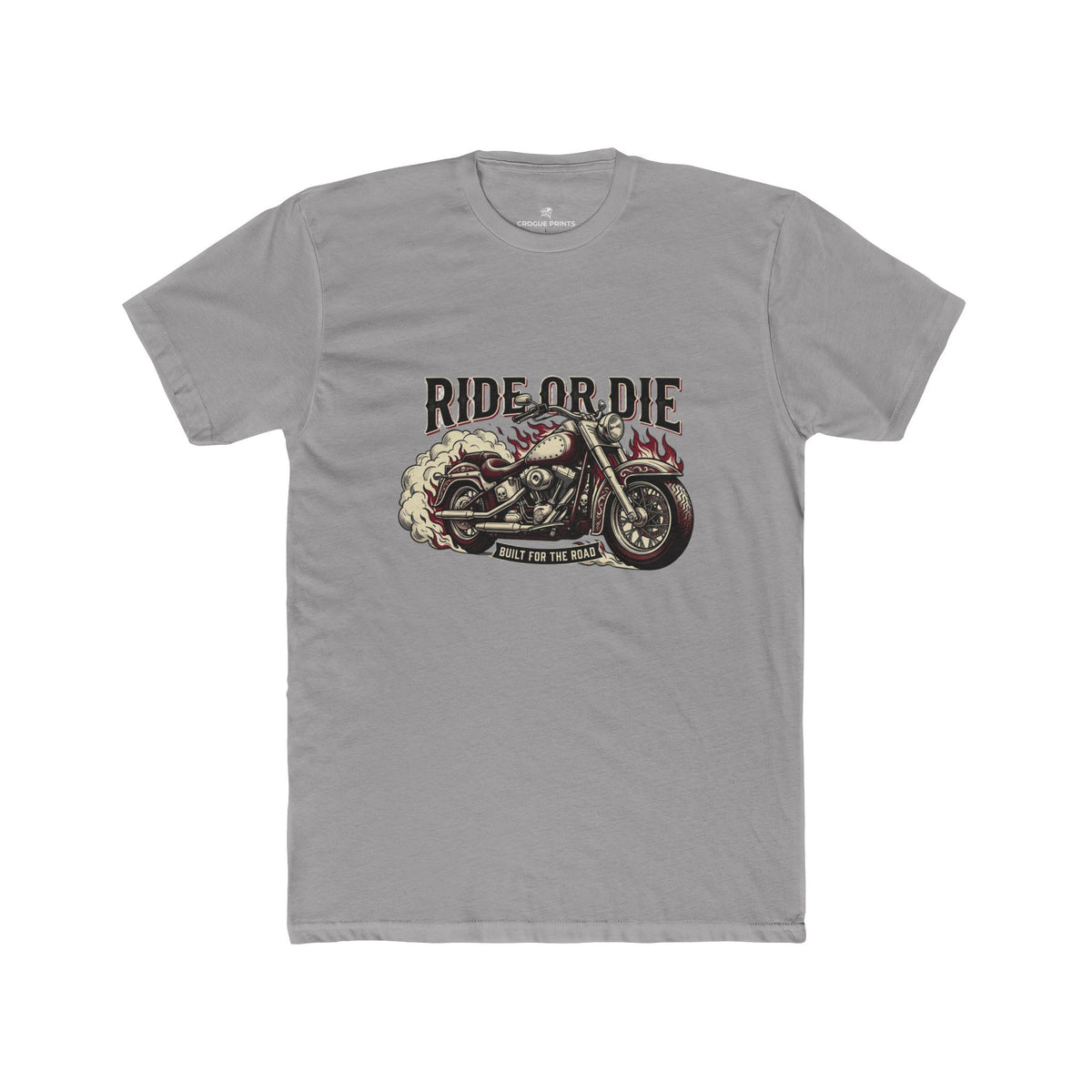 Ride or Die Vintage Motorcycle Graphic T-Shirt