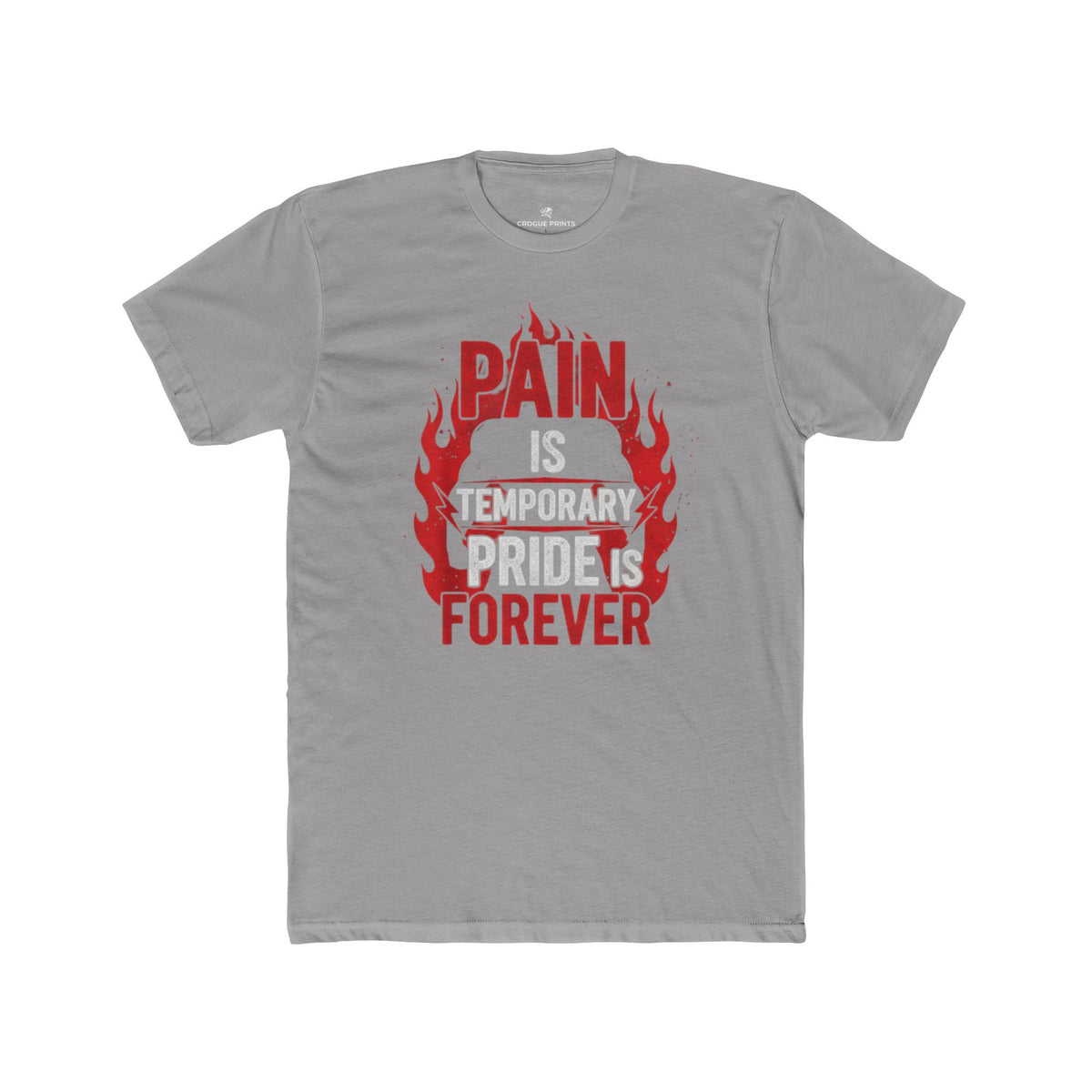 Pain is Temporary Pride is Forever Motivational Workout T-Shirt