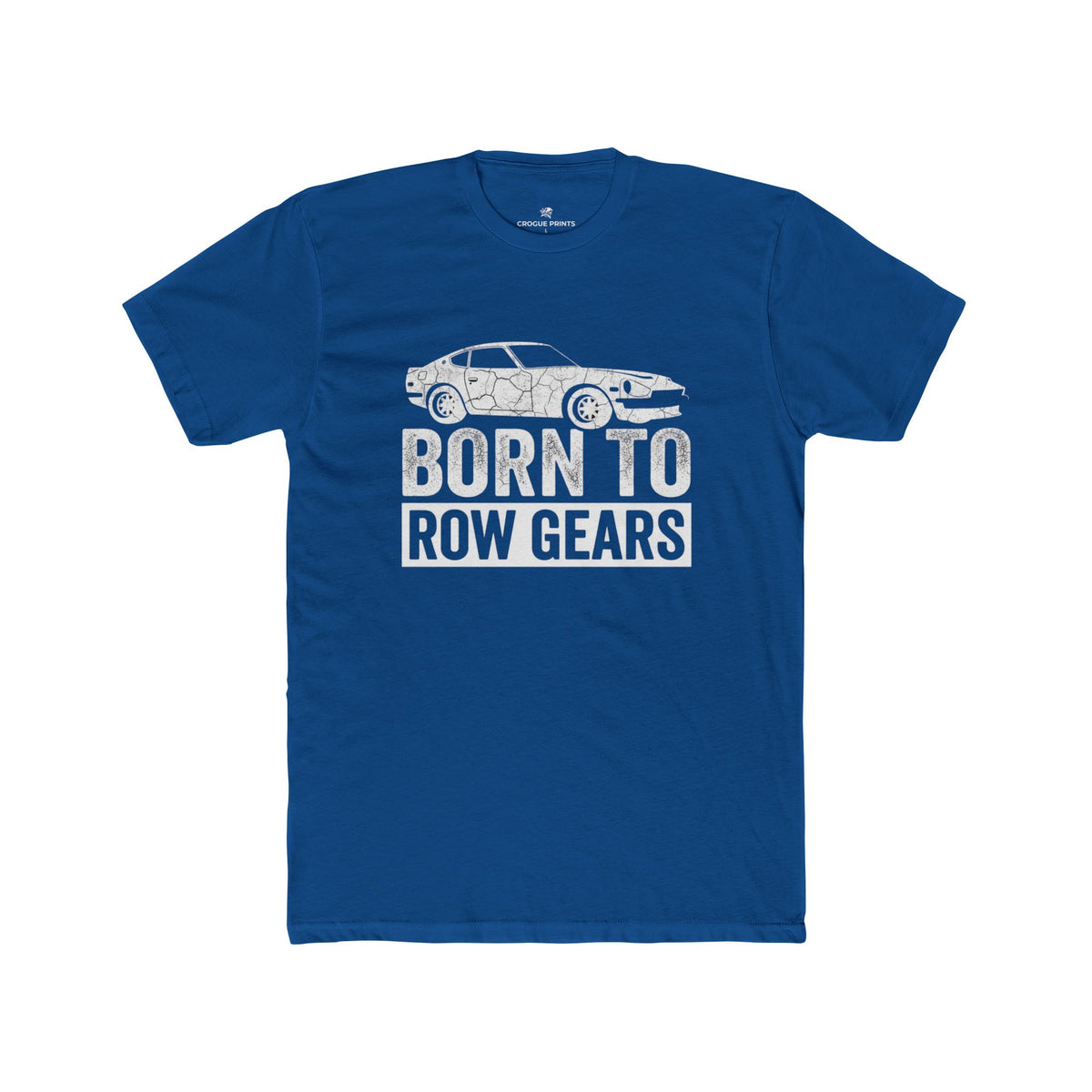 Born to Row Gears" Classic JDM Sports Car T-Shirt