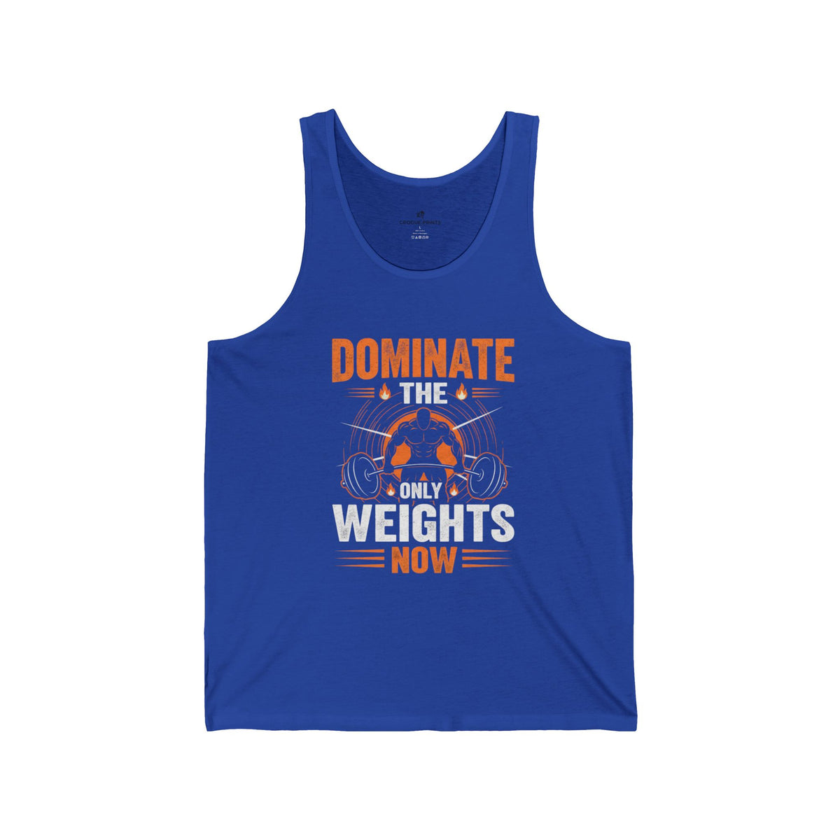 Dominate the Weights Now Men’s Gym Tank Top