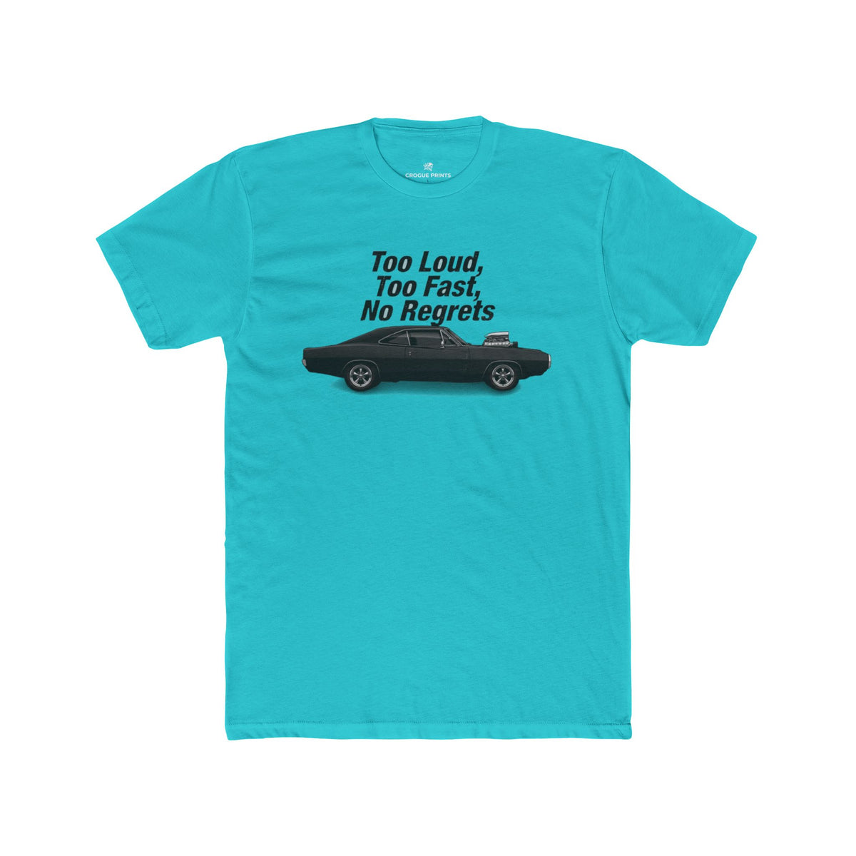 Too Loud, Too Fast, No Regrets" Retro Tee