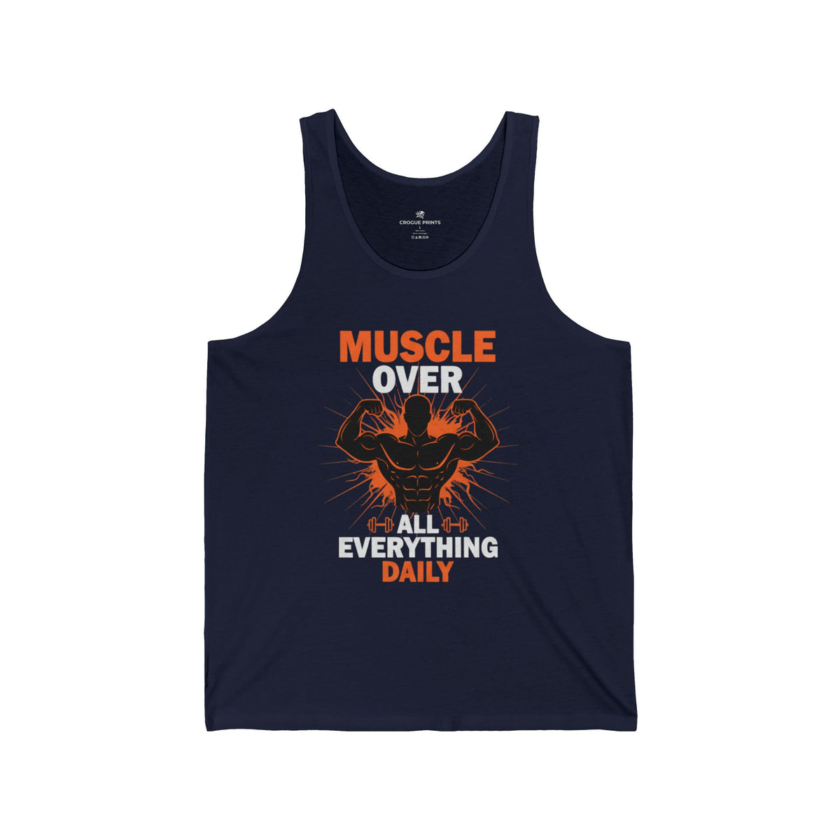 Muscle Over All Everything Daily Tank Top — Gym Motivation Fitness Tank