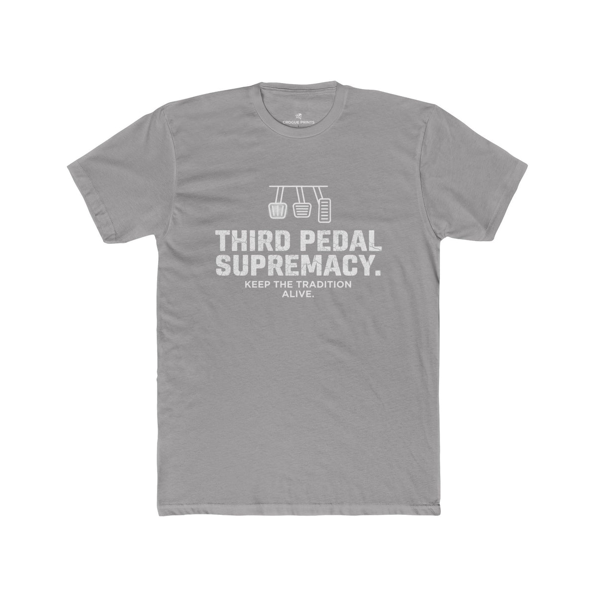 Third Pedal Supremacy" Manual Transmission T-Shirt