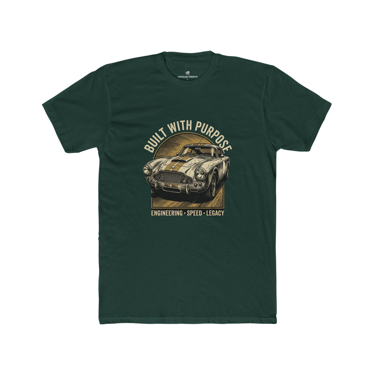 Classic Automotive Graphic T-Shirt – Engineering, Speed & Legacy