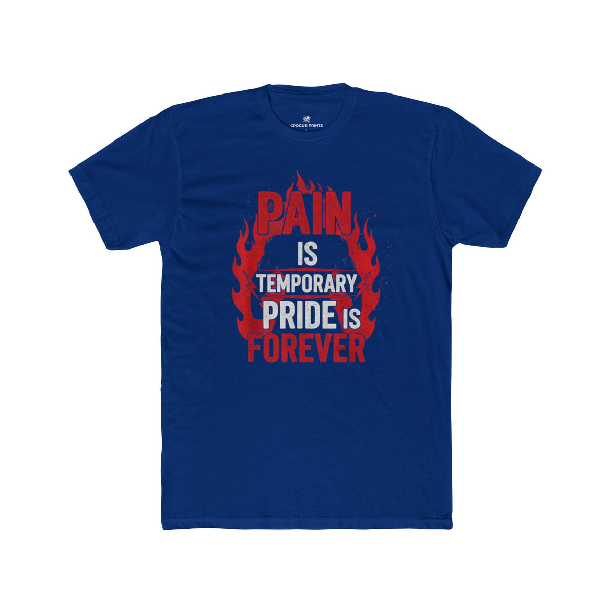 Pain is Temporary Pride is Forever Motivational Workout T-Shirt