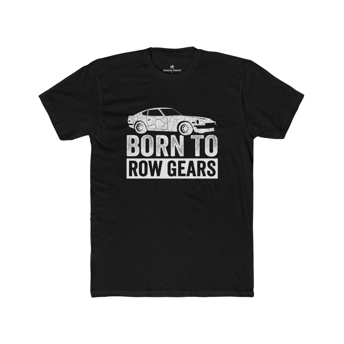 Born to Row Gears" Classic JDM Sports Car T-Shirt