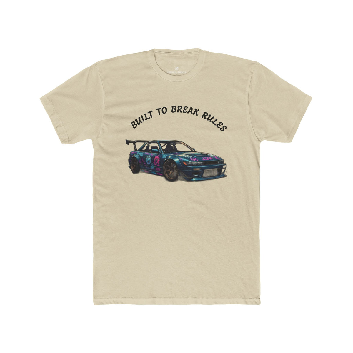 Built to Break Rules JDM Drift Car Graphic T-Shirt