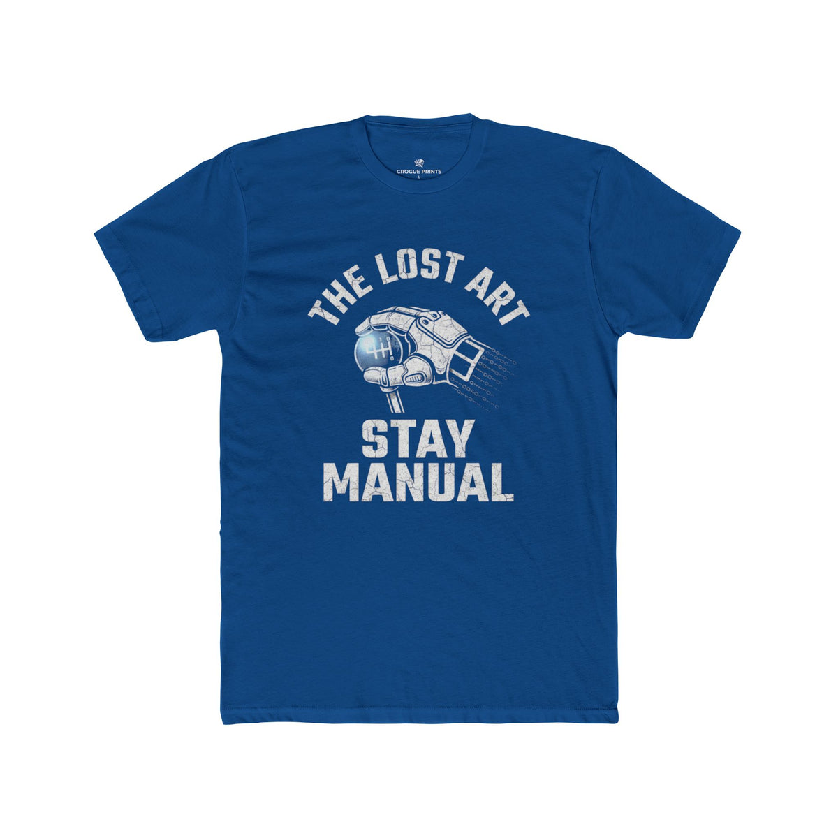 The Lost Art" Manual Transmission T-Shirt | Stay Manual Stick Shift Graphic Tee