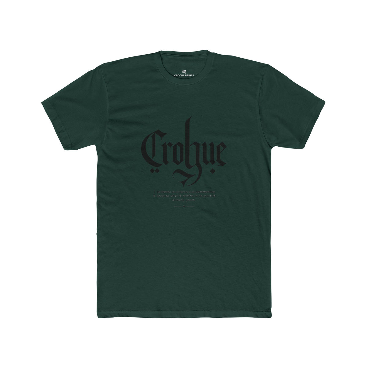 Patience Definition Tee | "What Is Written To Be Yours" Gothic Typography Shirt