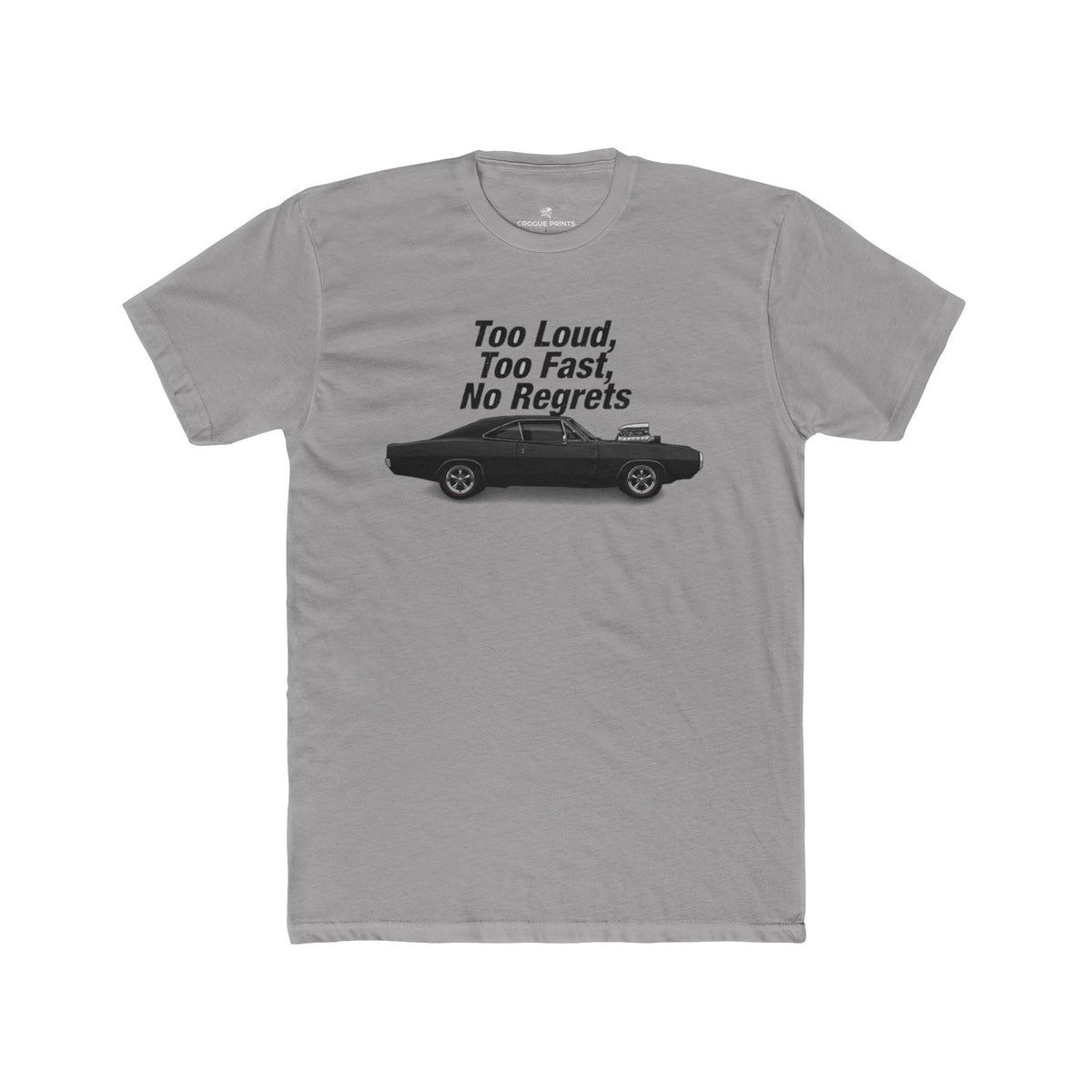 Too Loud, Too Fast, No Regrets" Retro Tee