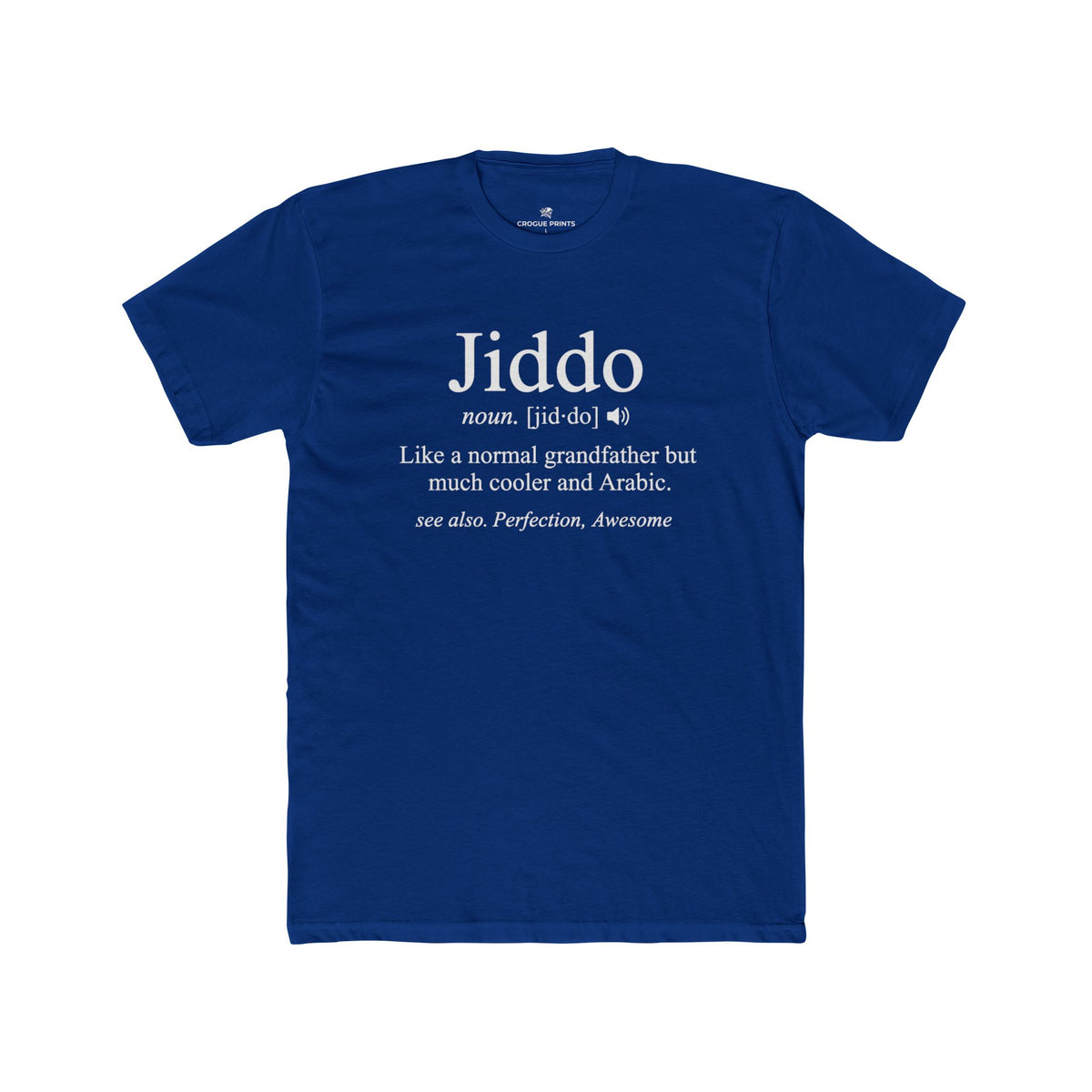 Jiddo" Definition T-Shirt | Funny Arabic Grandfather Graphic Tee