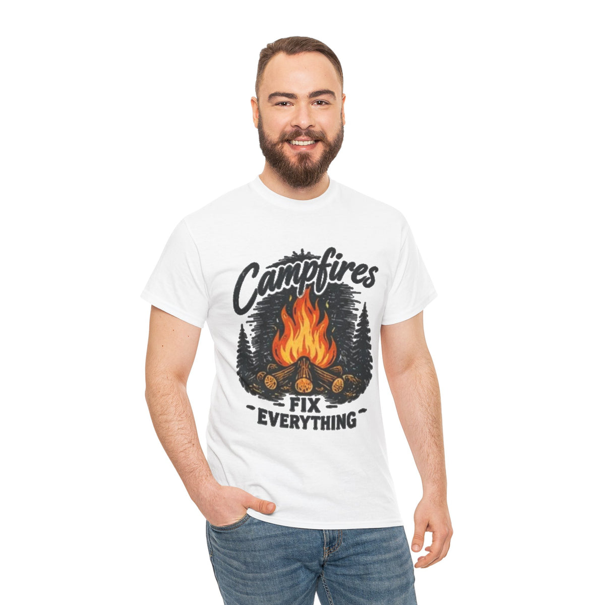 Campfires Fix Everything  Tee
