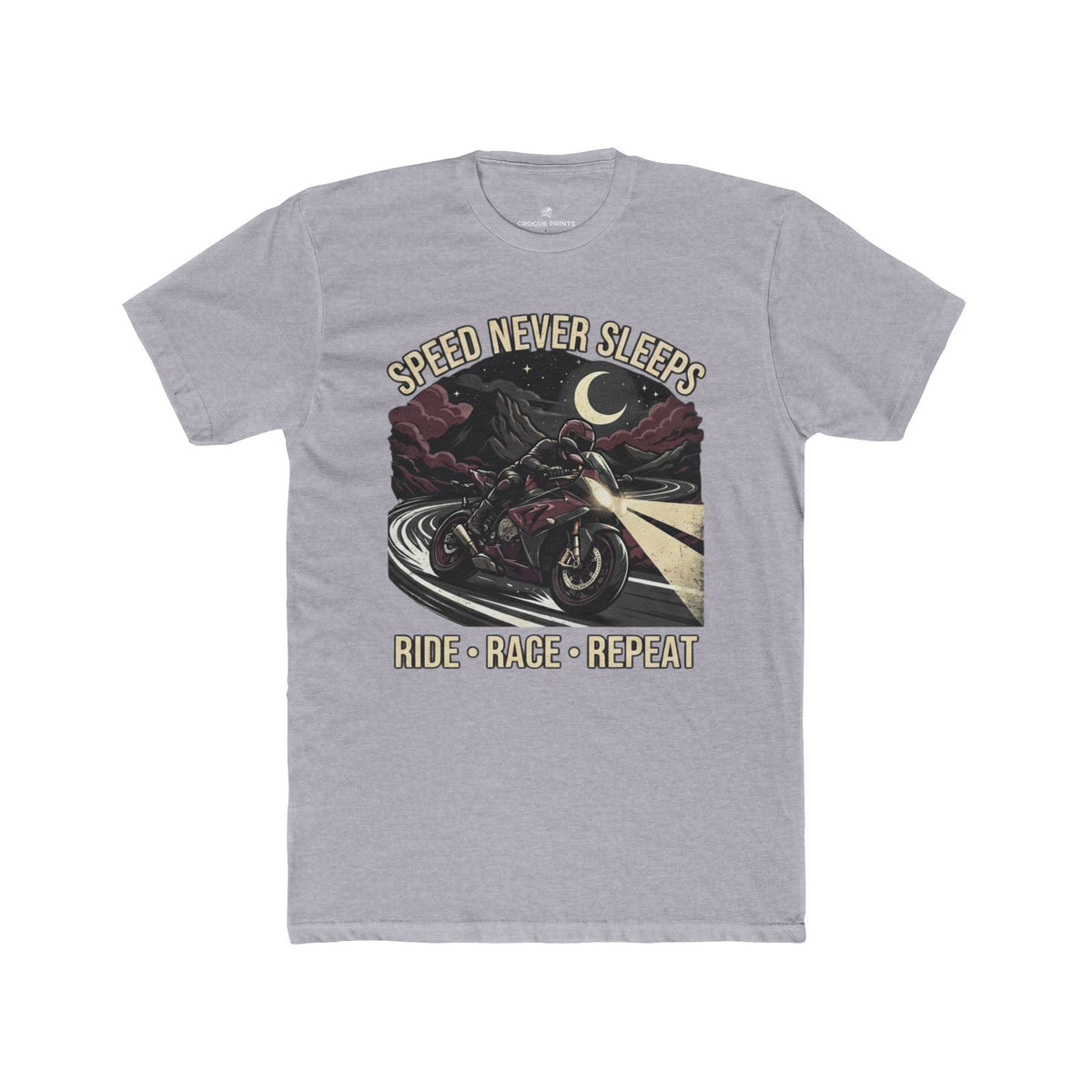 Speed Never Sleeps Motorcycle T-Shirt