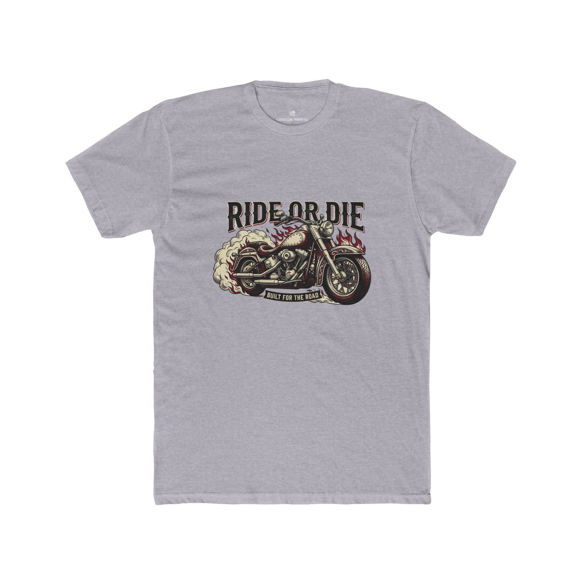 Ride or Die Vintage Motorcycle Graphic T-Shirt