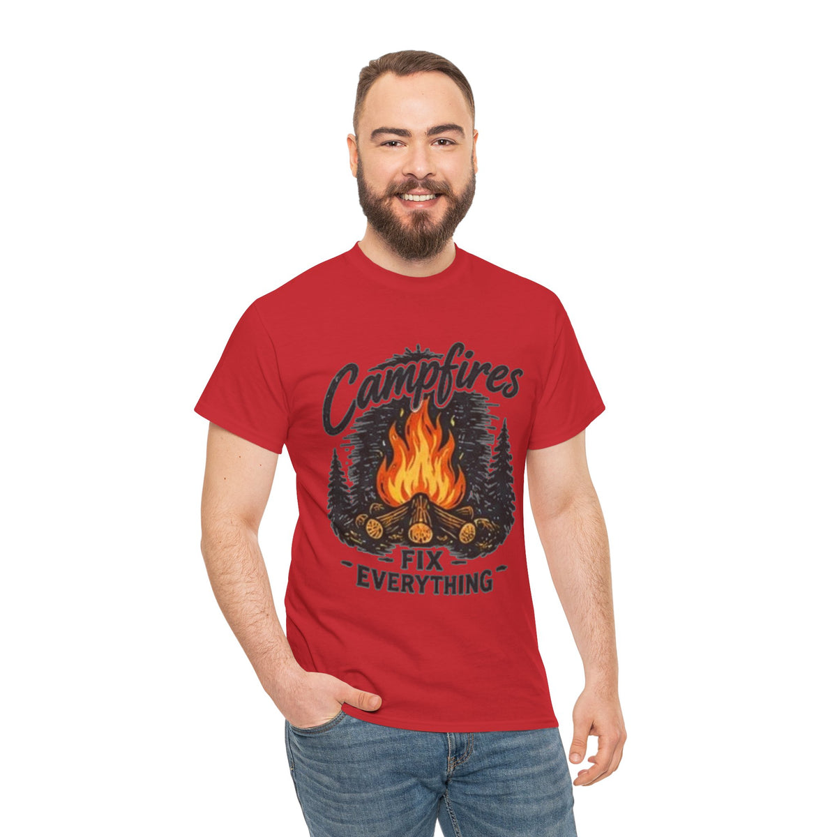Campfires Fix Everything  Tee