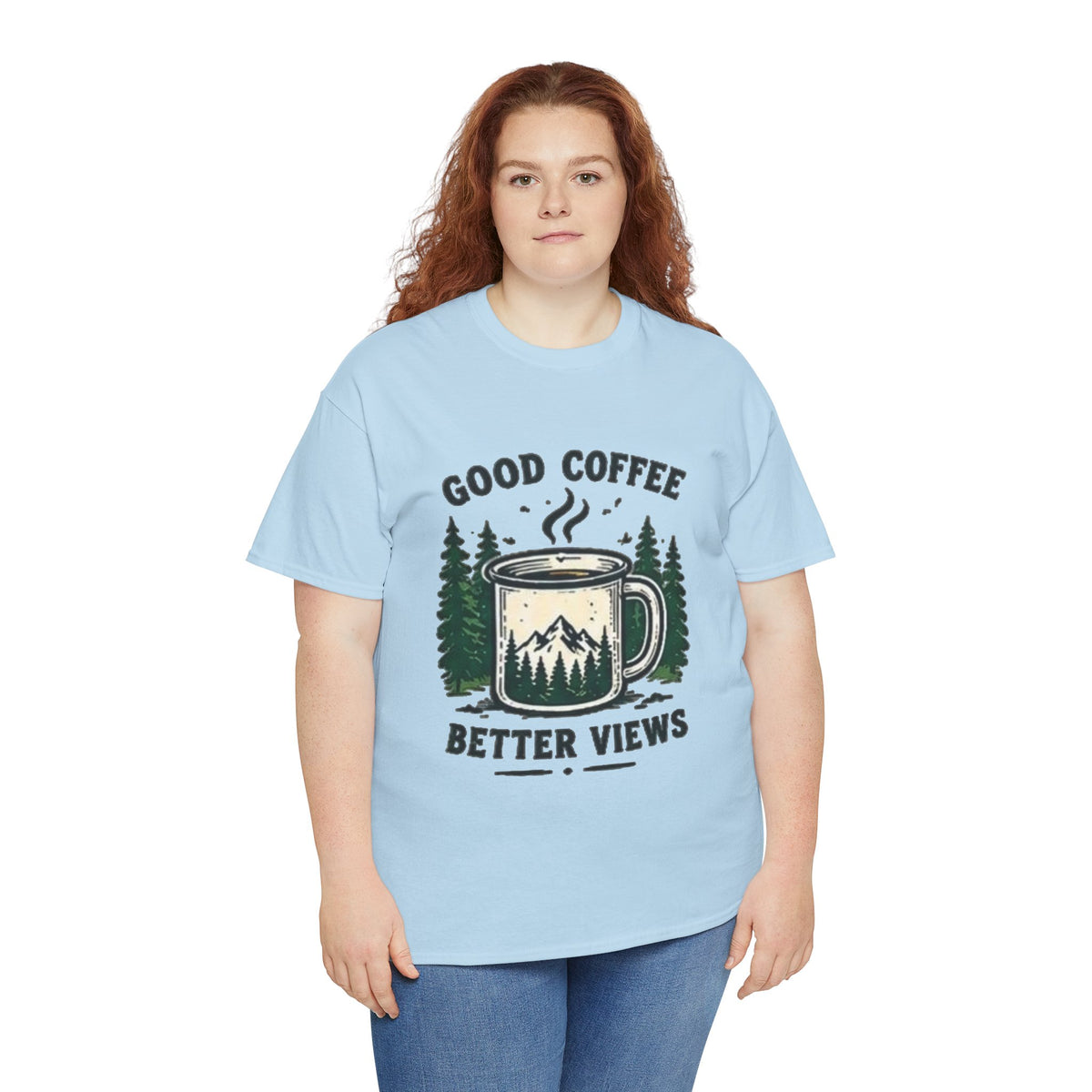 Good Coffee Better Views Tee