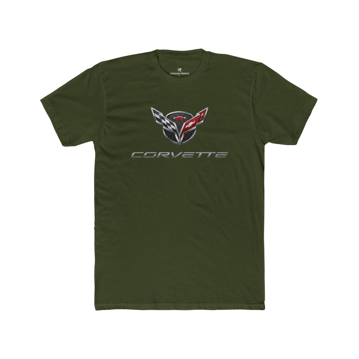 Chevrolet Corvette" Official Logo T-Shirt | American Supercar Graphic Tee
