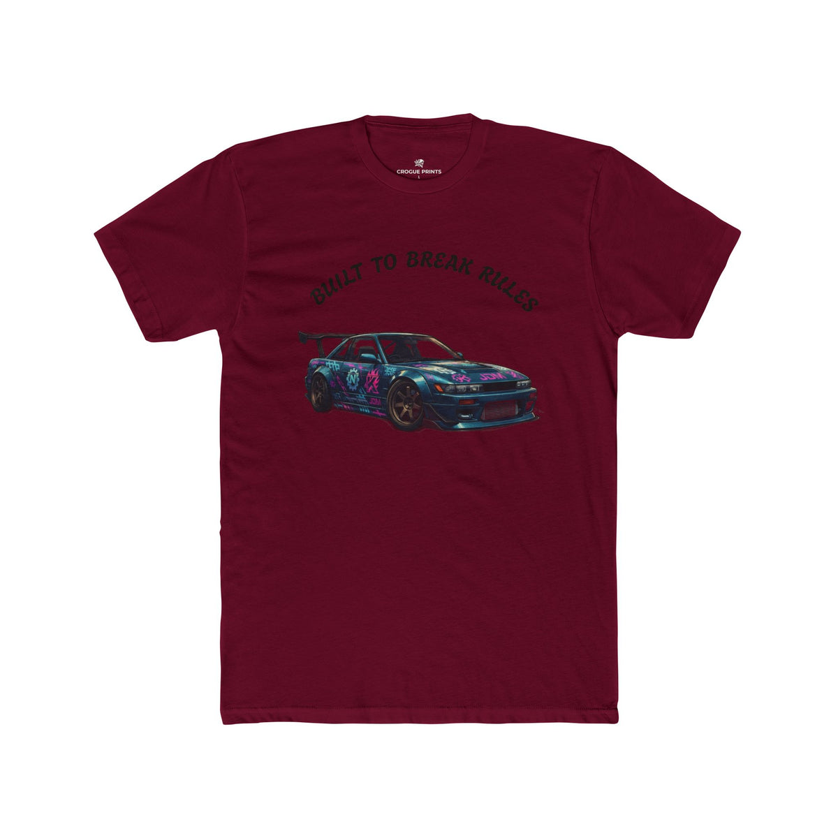 Built to Break Rules JDM Drift Car Graphic T-Shirt