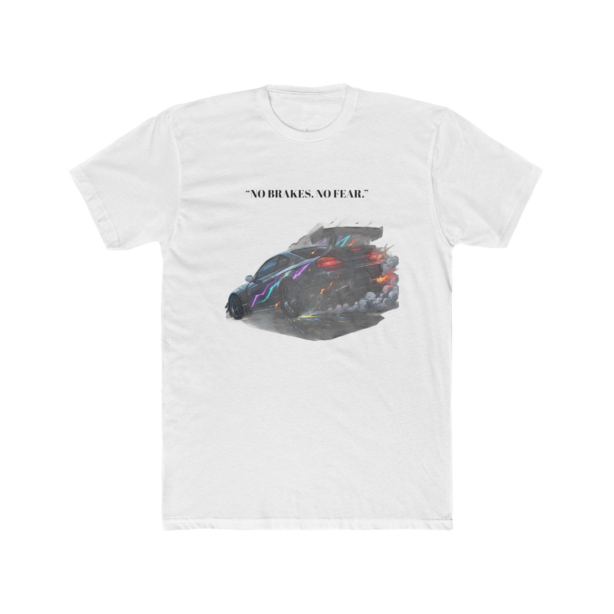 Neon Cyber Drift JDM Sport Car T-Shirt