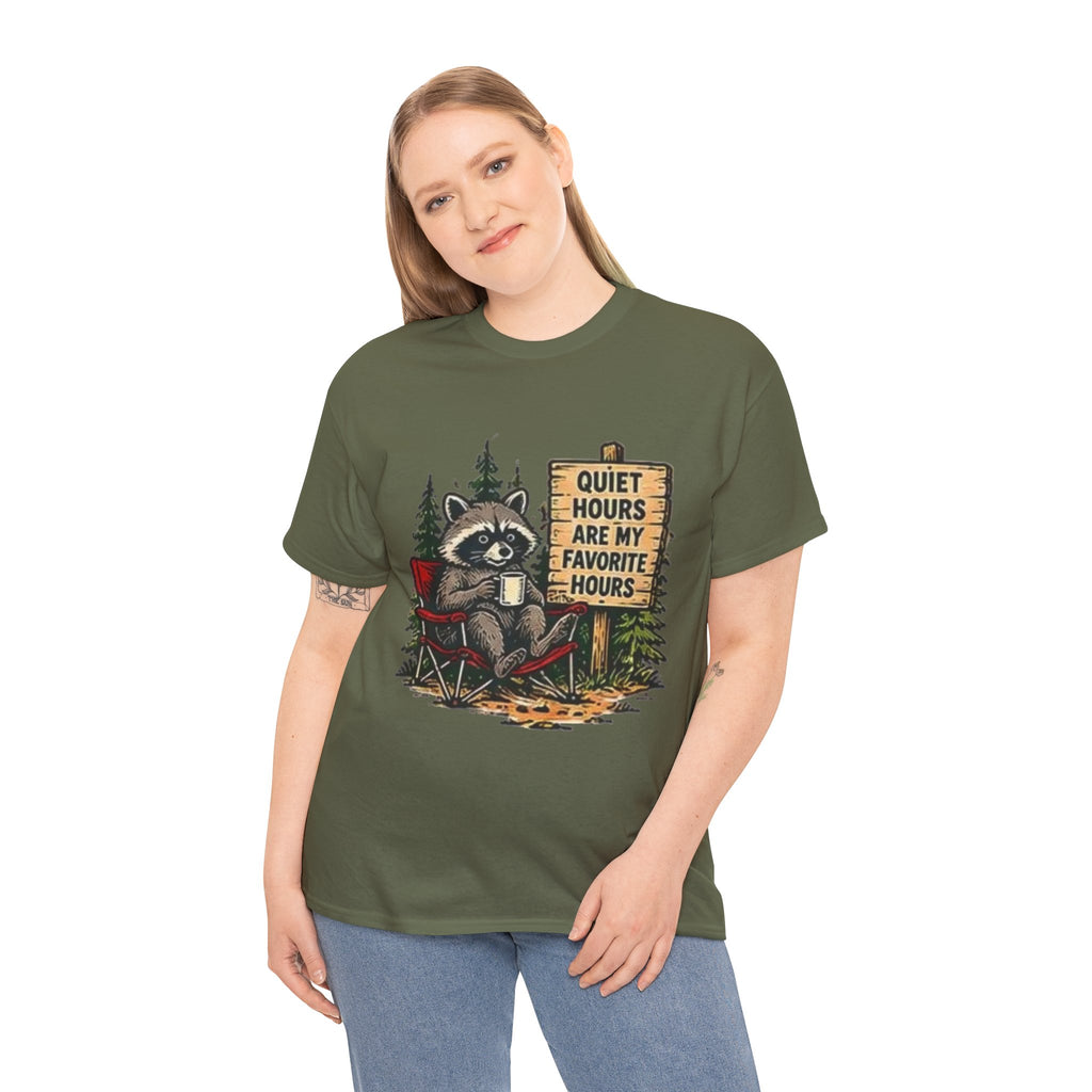 Raccoon Camping  T-Shirt