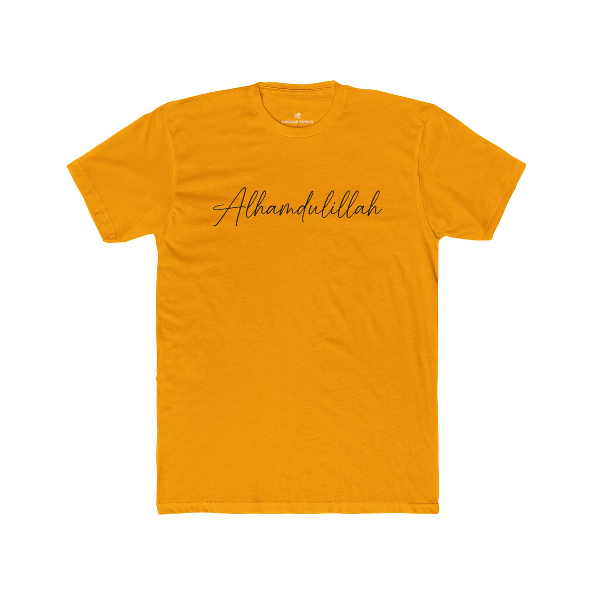 Alhamdulillah" Minimalist Script T-Shirt | Elegant Calligraphy Graphic Tee
