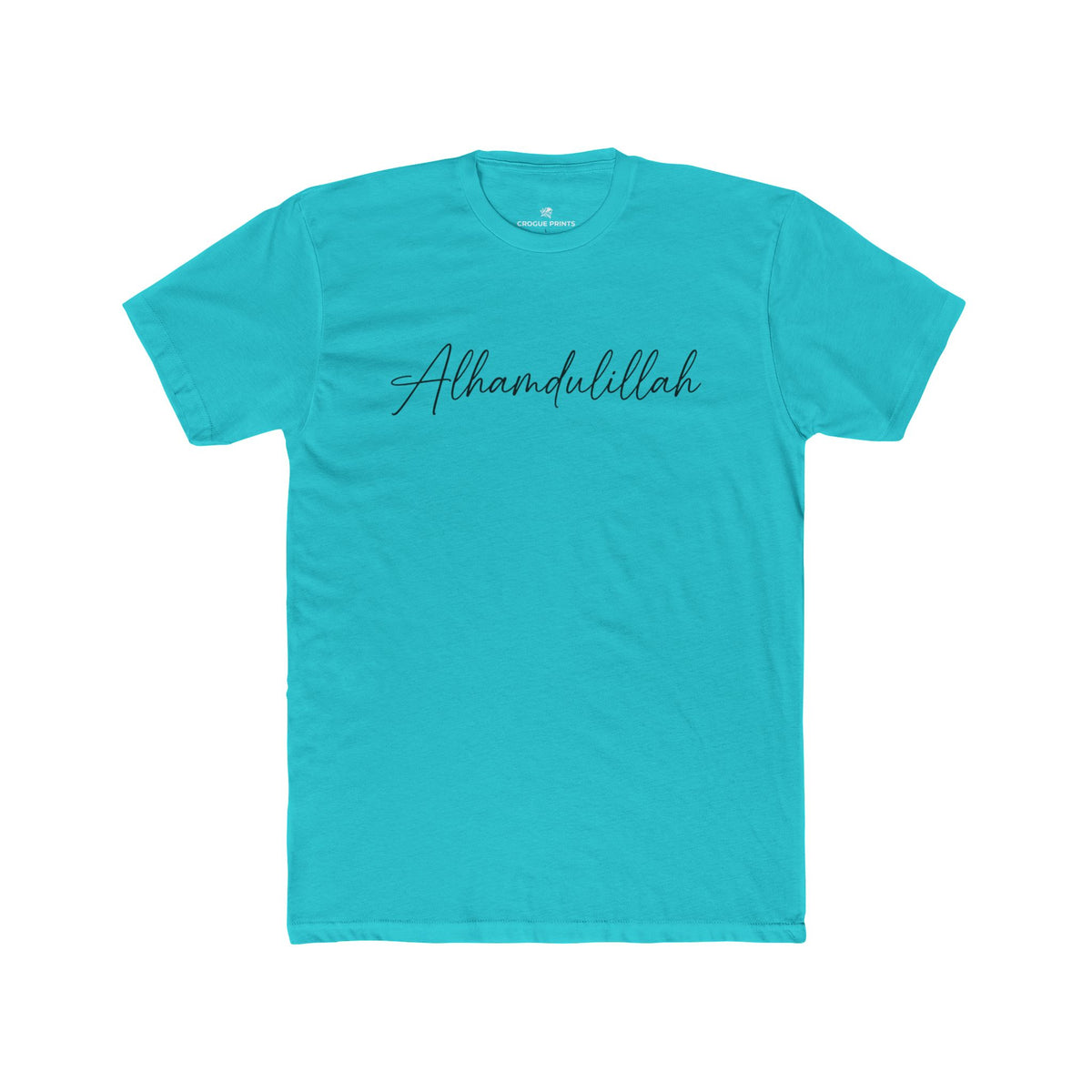 Alhamdulillah" Minimalist Script T-Shirt | Elegant Calligraphy Graphic Tee