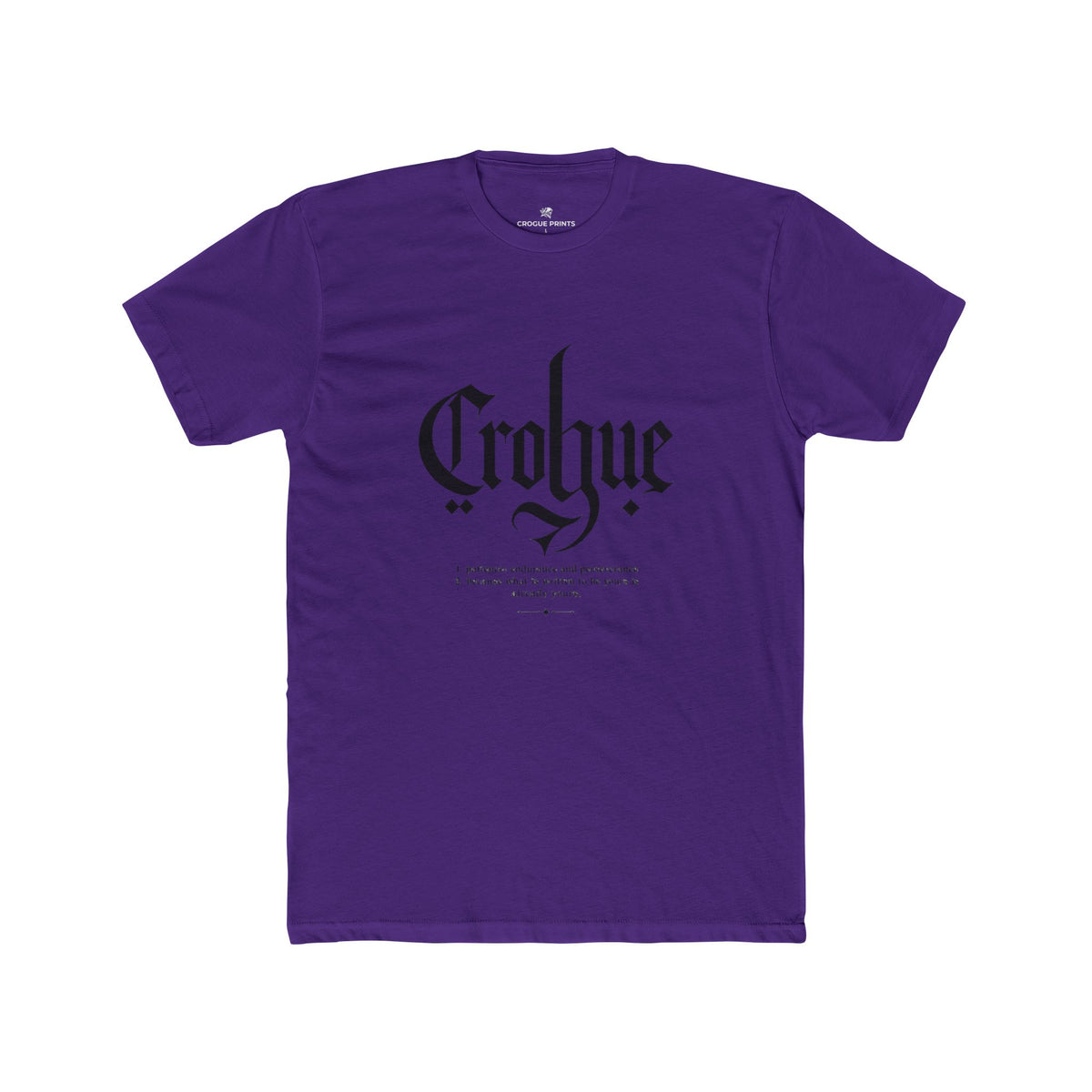 Patience Definition Tee | "What Is Written To Be Yours" Gothic Typography Shirt