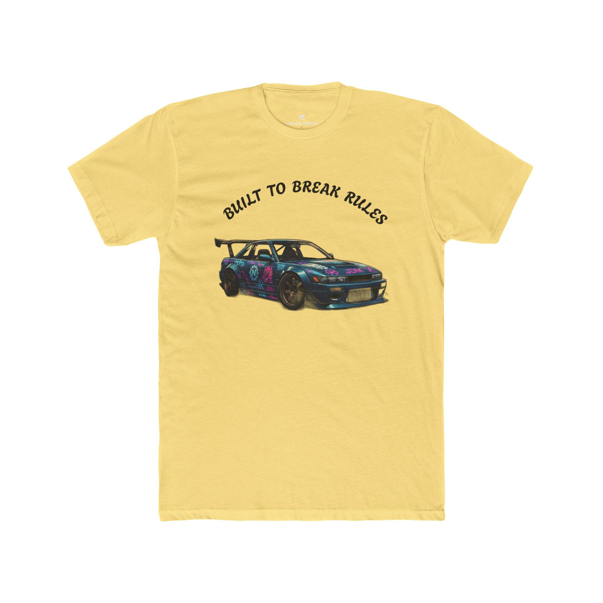 Built to Break Rules JDM Drift Car Graphic T-Shirt