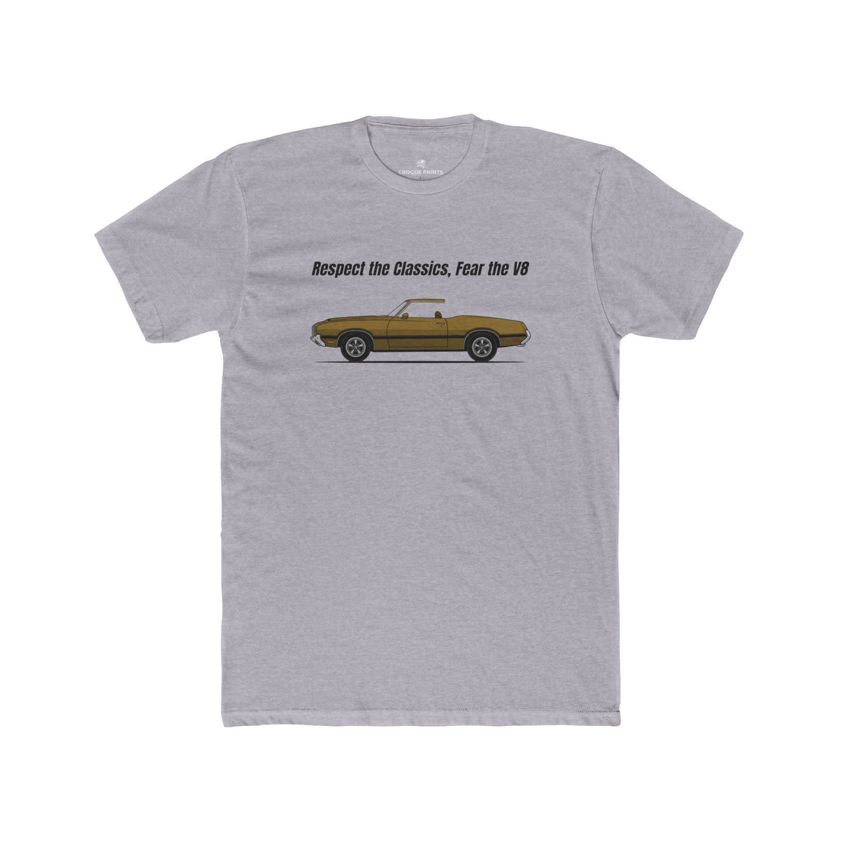 Respect the Classics, Fear the V8" Retro Tee