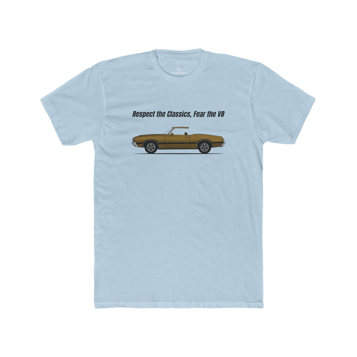 Respect the Classics, Fear the V8" Retro Tee