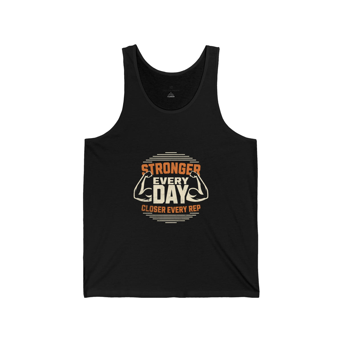 Stronger Every Day Closer Every Rep Workout Tank Top
