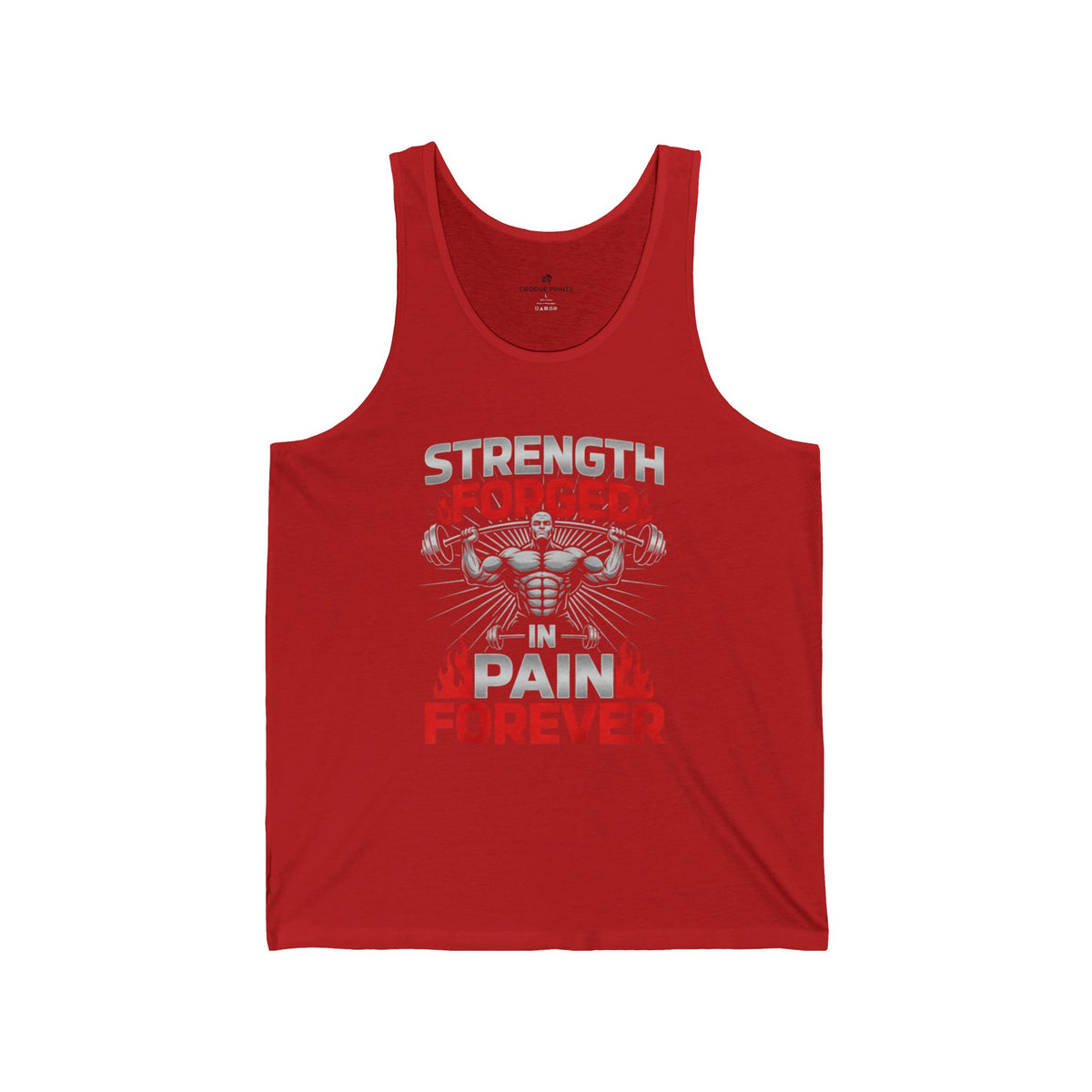 Strength Forged In Pain Men's Gym Tank Top