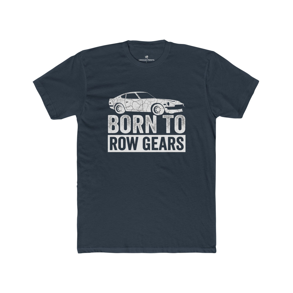 Born to Row Gears" Classic JDM Sports Car T-Shirt