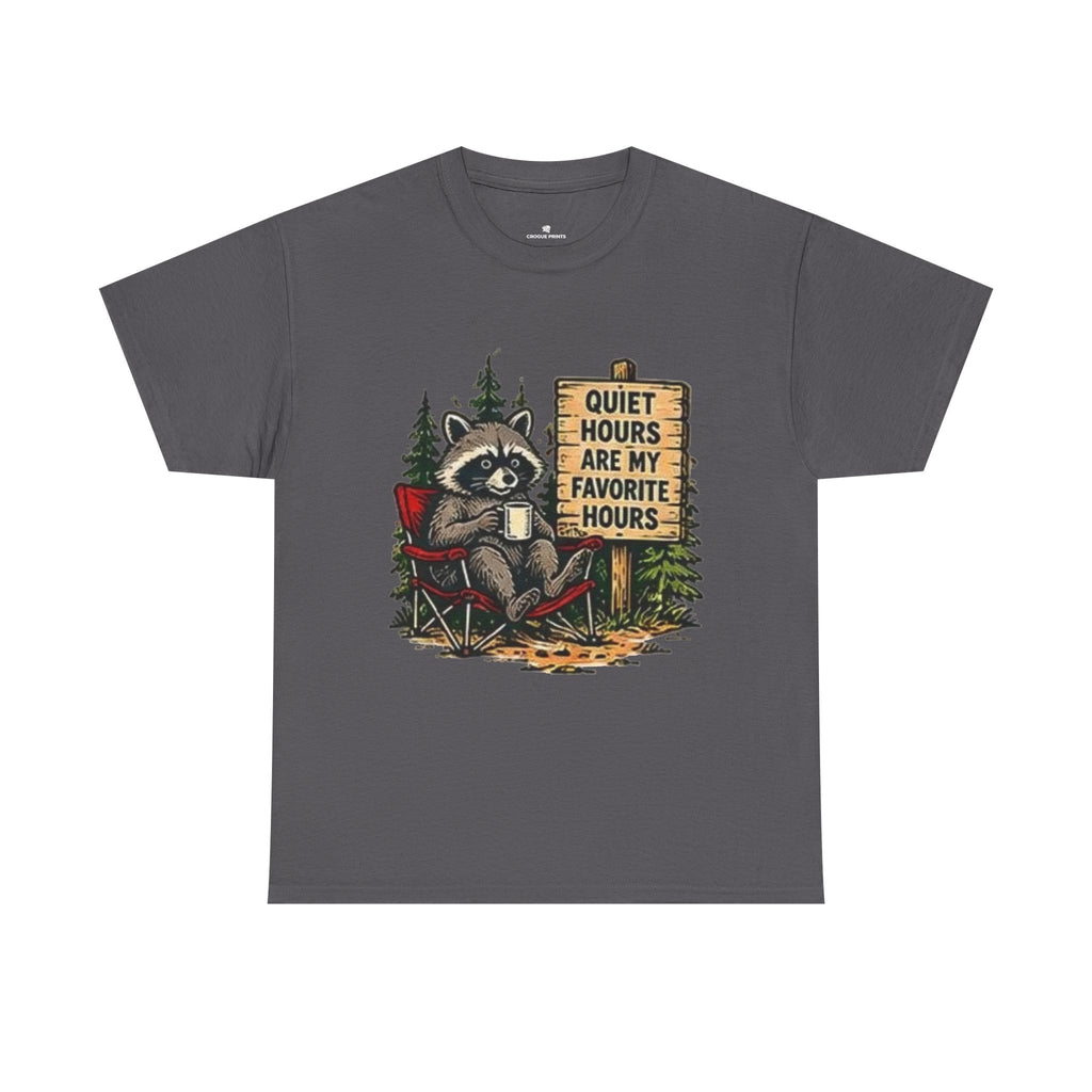 Raccoon Camping  T-Shirt
