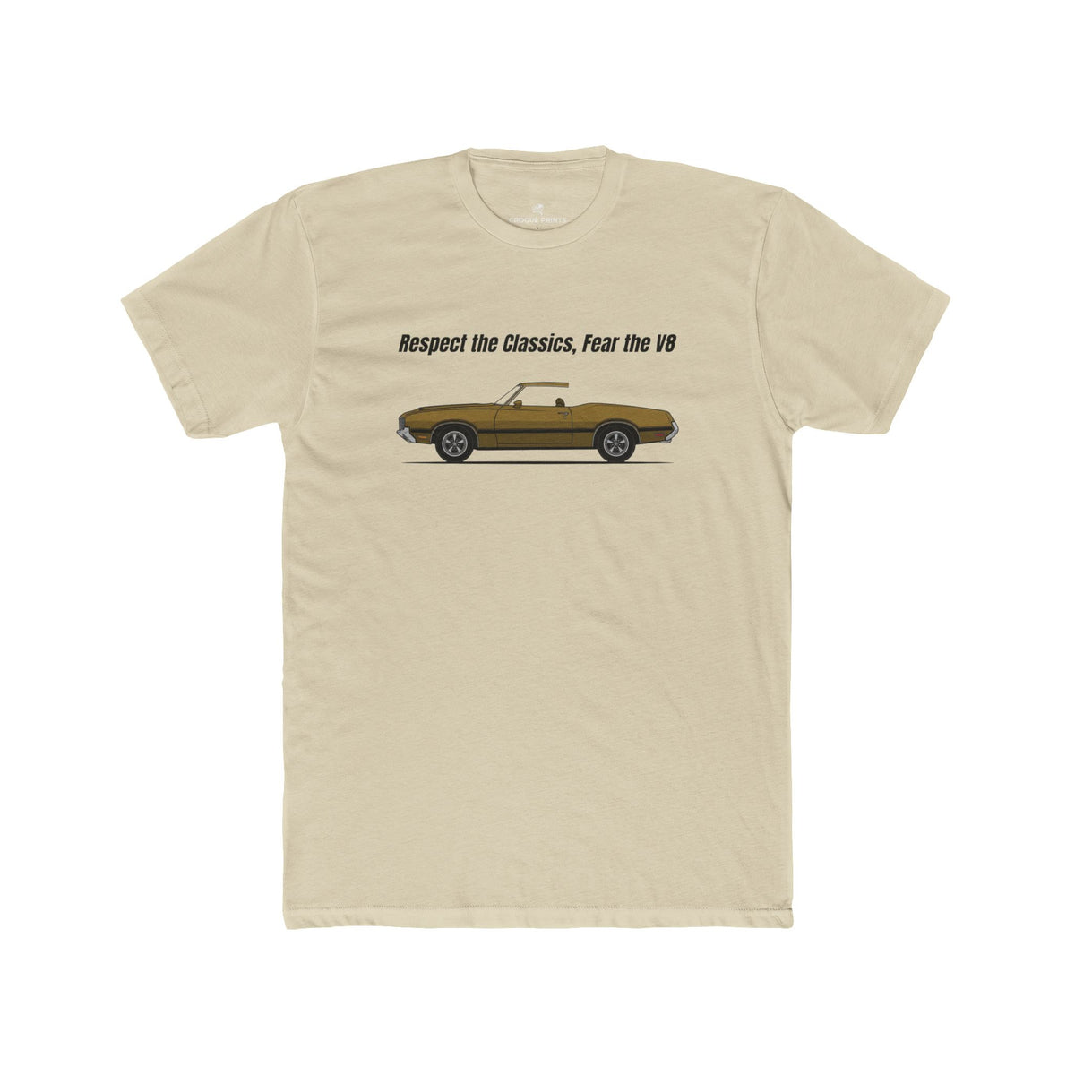 Respect the Classics, Fear the V8" Retro Tee
