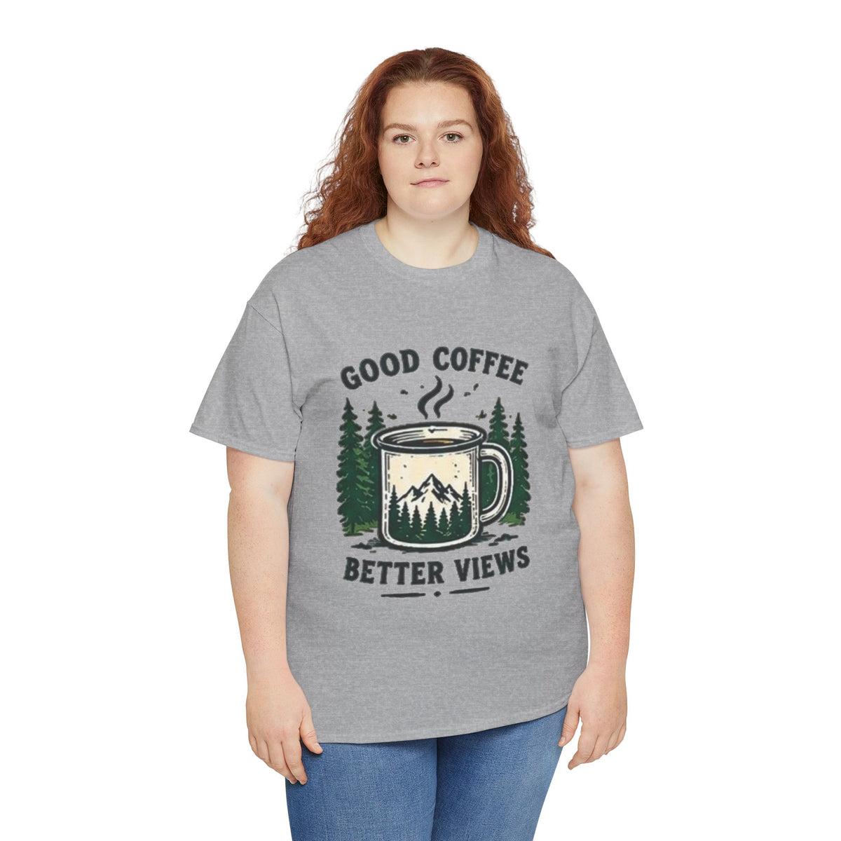 Good Coffee Better Views Tee
