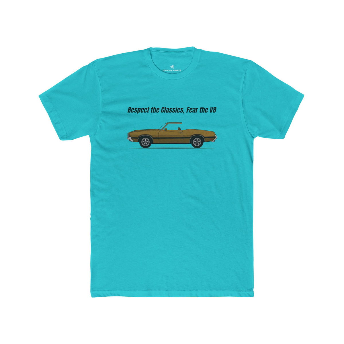 Respect the Classics, Fear the V8" Retro Tee
