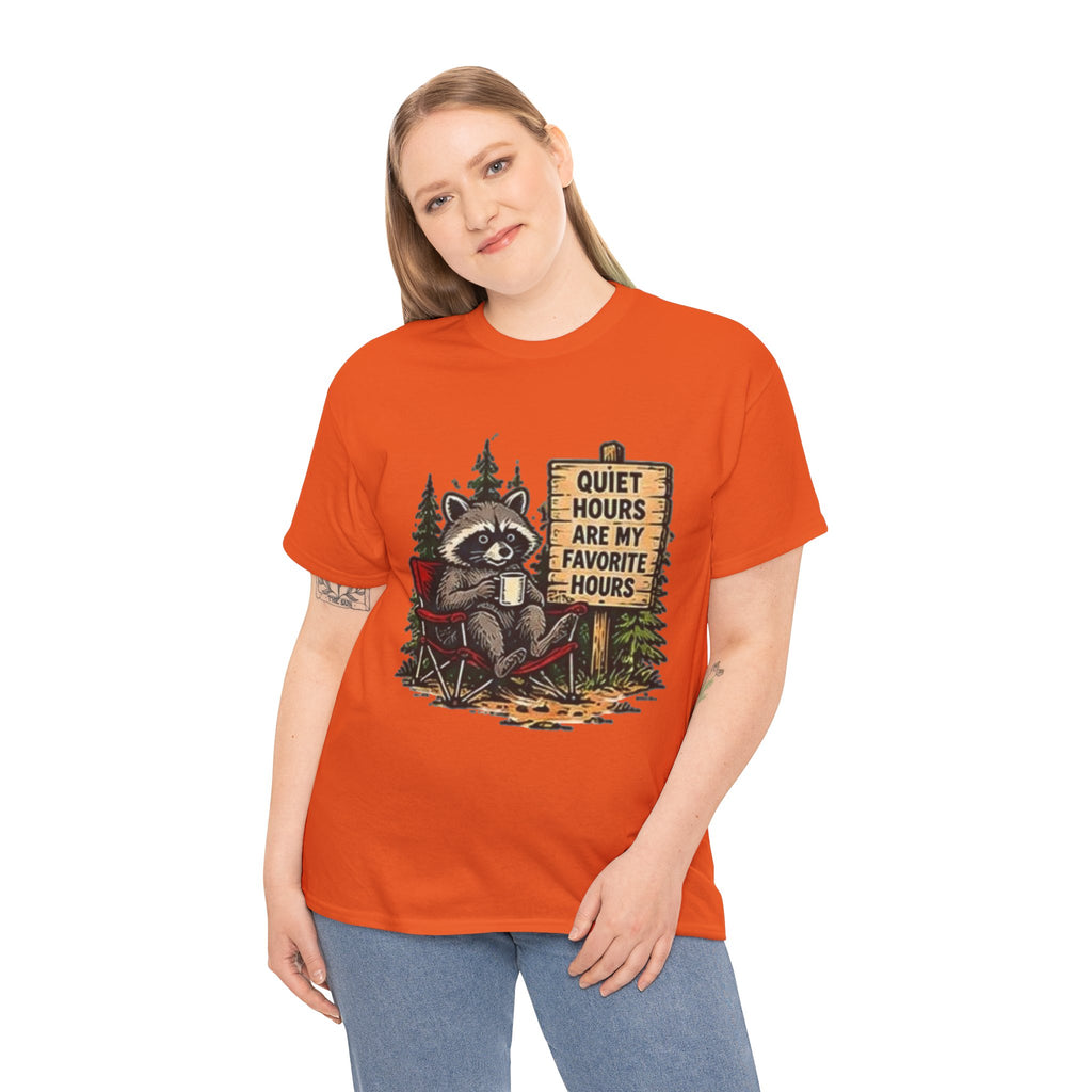 Raccoon Camping  T-Shirt