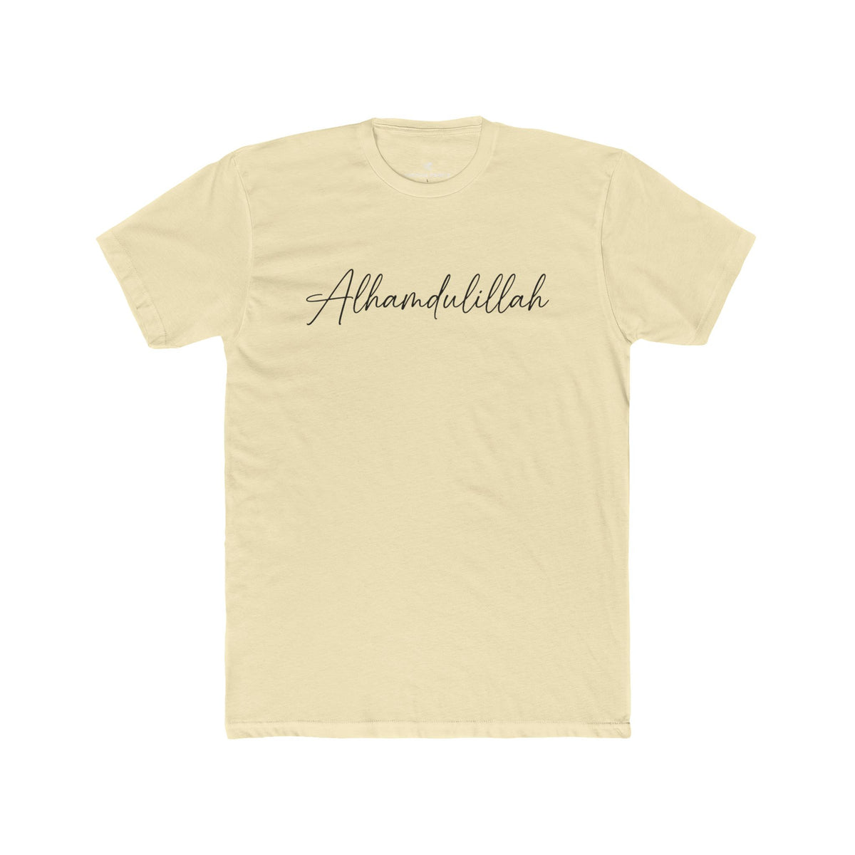 Alhamdulillah" Minimalist Script T-Shirt | Elegant Calligraphy Graphic Tee