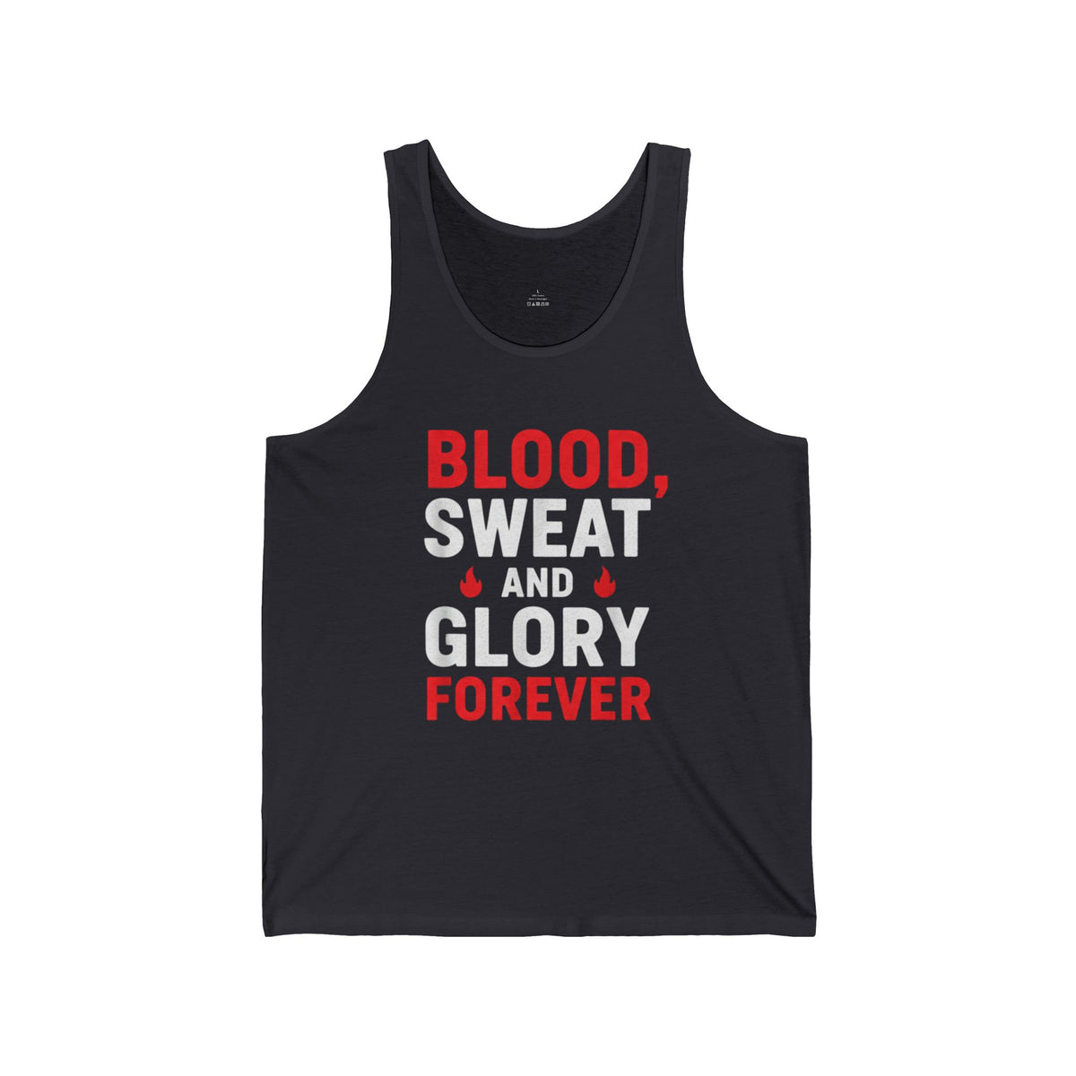 Men’s Blood Sweat & Glory Gym Tank Top – Workout, Bodybuilding & Fitness Shirt