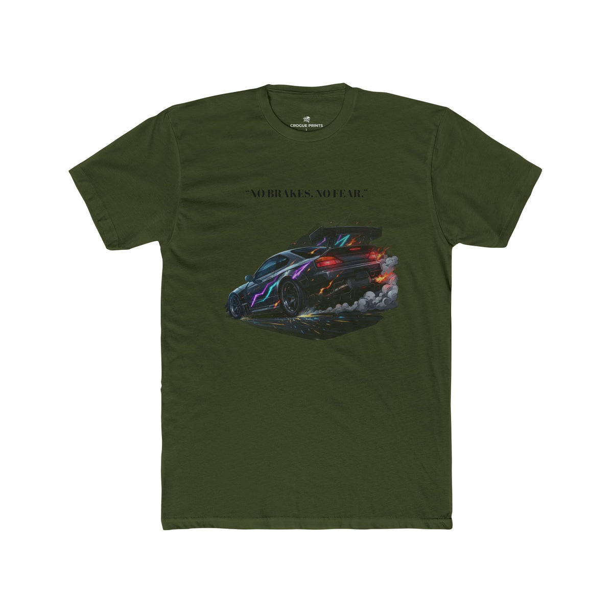 Neon Cyber Drift JDM Sport Car T-Shirt