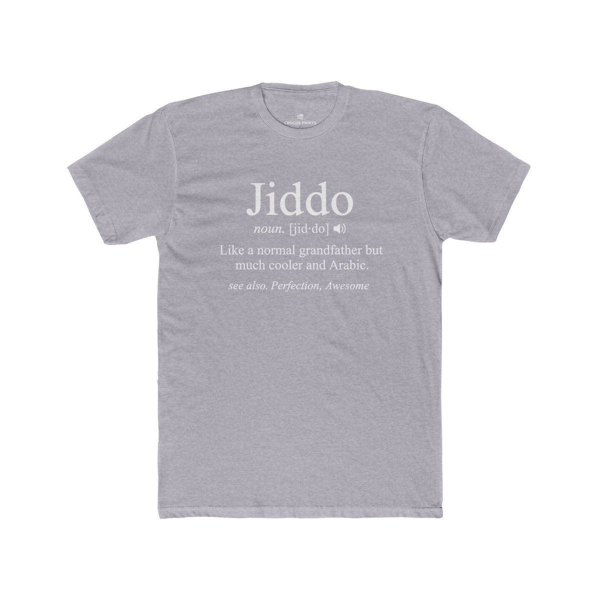 Jiddo" Definition T-Shirt | Funny Arabic Grandfather Graphic Tee