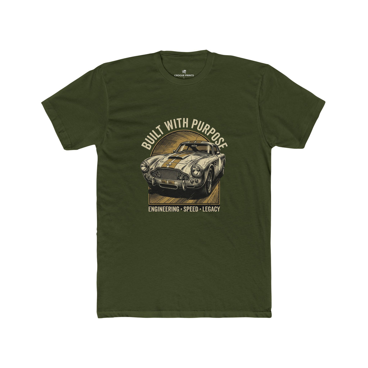 Classic Automotive Graphic T-Shirt – Engineering, Speed & Legacy