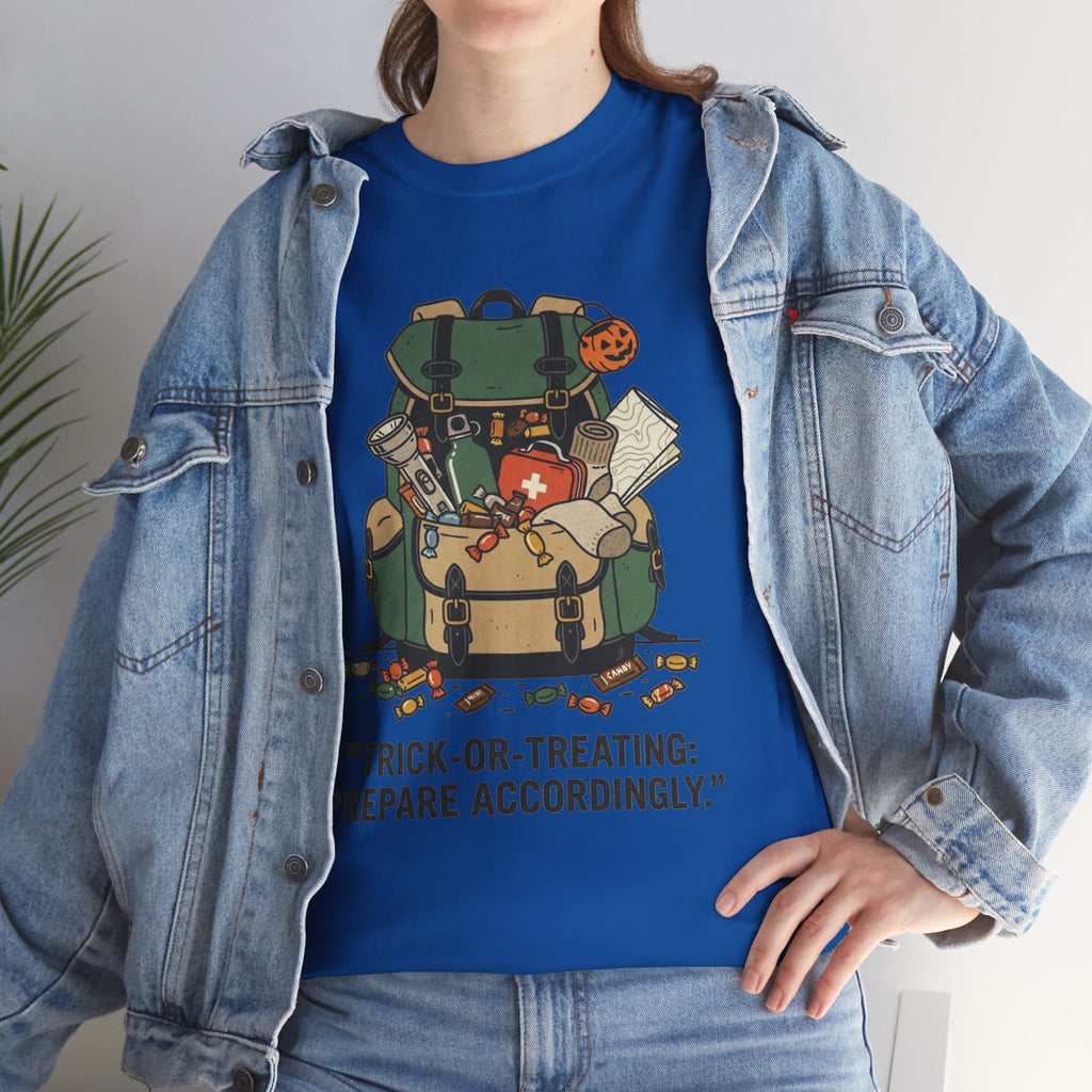 Halloween 'Trick-or-Treating: Prepare Accordingly' T-Shirt