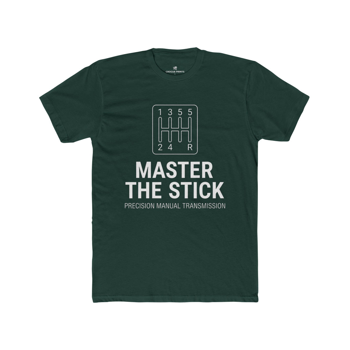 Master The Stick" Manual Transmission T-Shirt